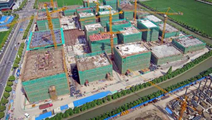 百亿级项目启迪漕河泾（中山）科技园三期，将于本月底完成多层结构封顶(图3)