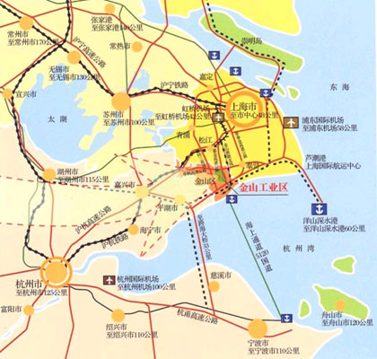 上海金山工业区